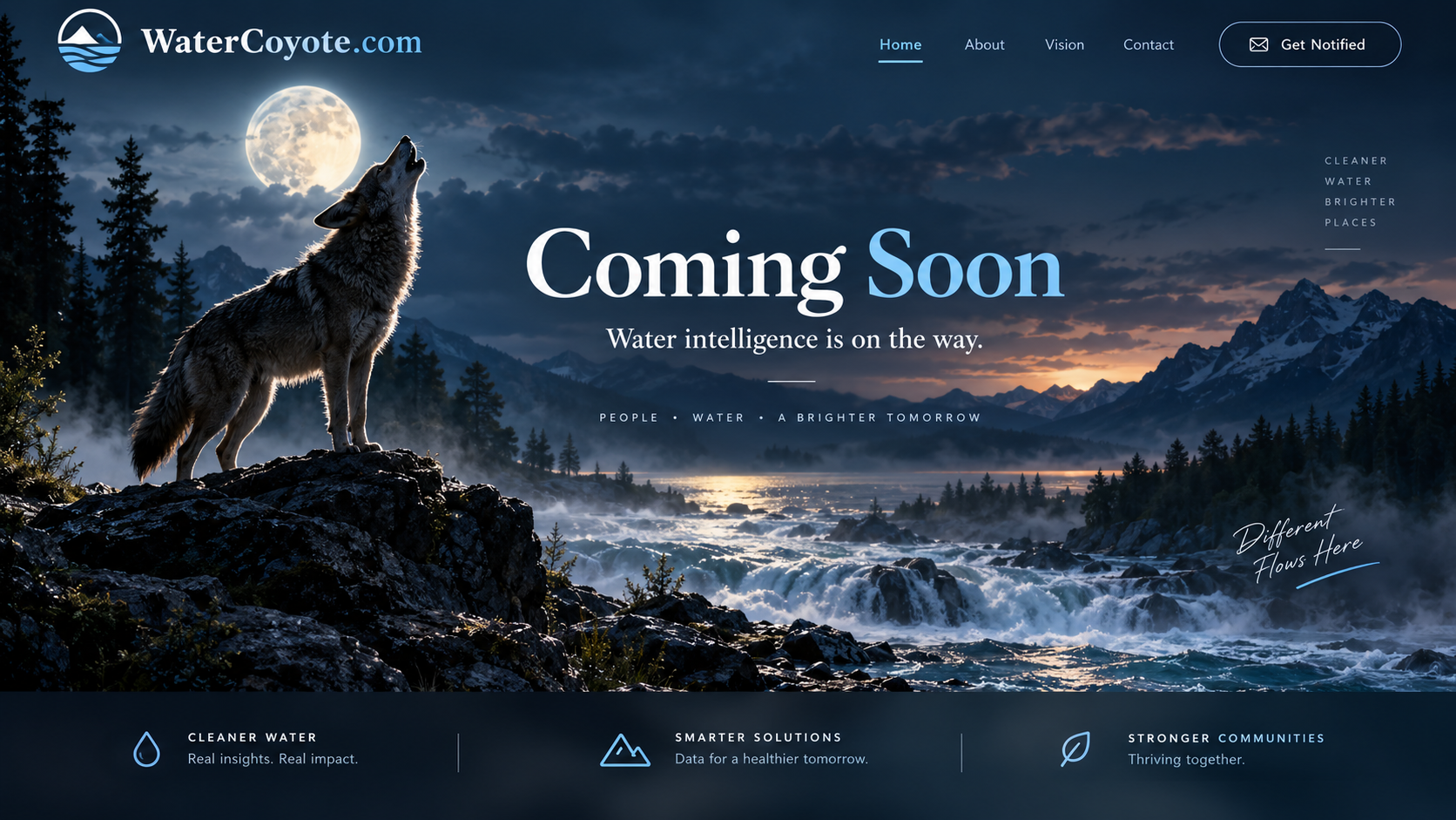 WaterCoyote.com — Coming Soon